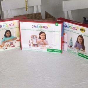 Three  Crafts for kids  a Nutcracker, Ornaments, and a  Christmas a Tree. New